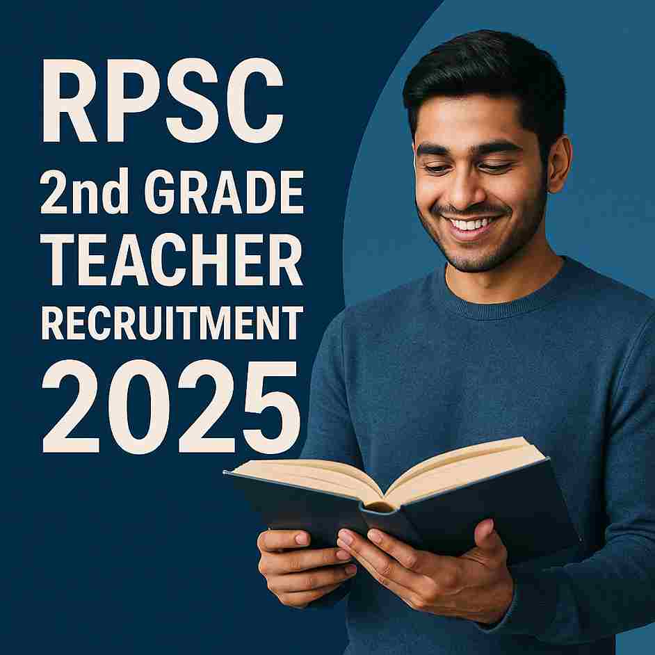 RPSC 2nd Grade Teacher Recruitment 2025